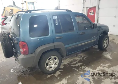 2004 Jeep Liberty Sport из США, поврежденный, VIN 1J4GL48K34W240031